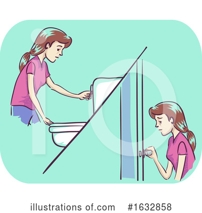 Peeing Clipart #1632858 by BNP Design Studio