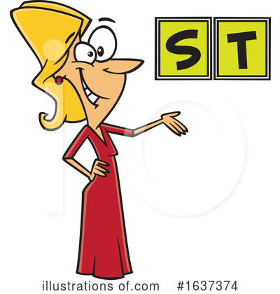 Royalty-Free (RF) Woman Clipart Illustration by toonaday - Stock Sample #1637374