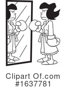 Woman Clipart #1637781 by Johnny Sajem