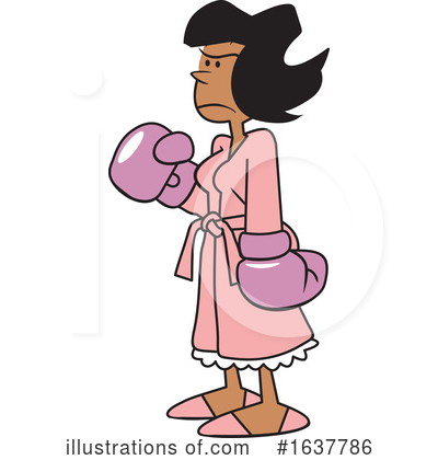 Royalty-Free (RF) Woman Clipart Illustration by Johnny Sajem - Stock Sample #1637786