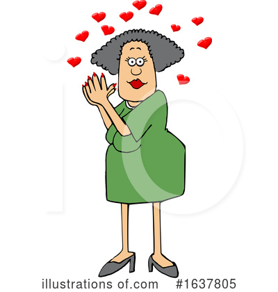 Royalty-Free (RF) Woman Clipart Illustration by djart - Stock Sample #1637805