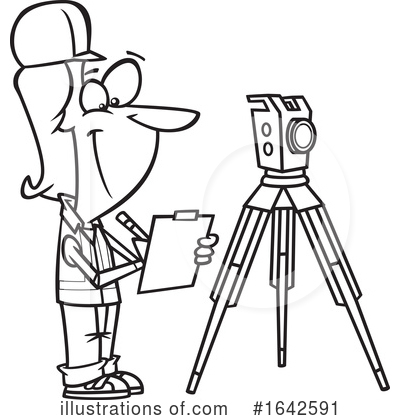 Surveyor Clipart #1642591 by toonaday