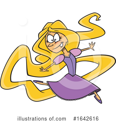 Rapunzel Clipart #1642616 by toonaday