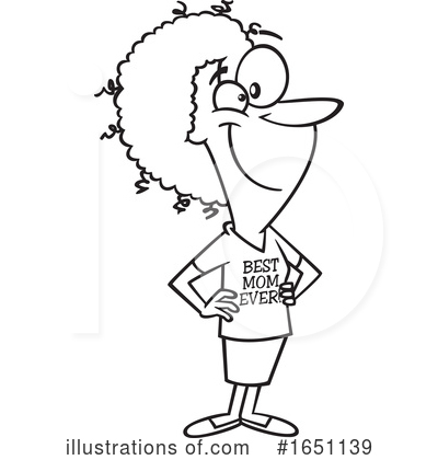 Royalty-Free (RF) Woman Clipart Illustration by toonaday - Stock Sample #1651139