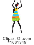 Woman Clipart #1661349 by Lal Perera