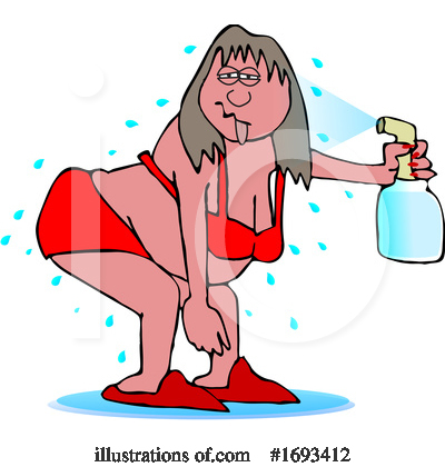 Hot Flashes Clipart #1693412 by djart