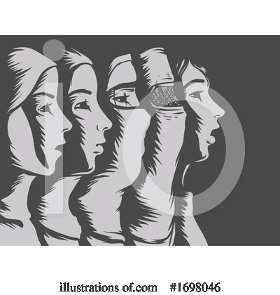 Royalty-Free (RF) Woman Clipart Illustration by BNP Design Studio - Stock Sample #1698046