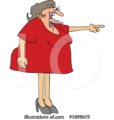 Royalty-Free (RF) Woman Clipart Illustration by djart - Stock Sample #1698619