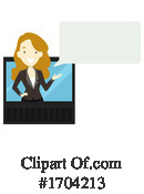 Woman Clipart #1704213 by BNP Design Studio