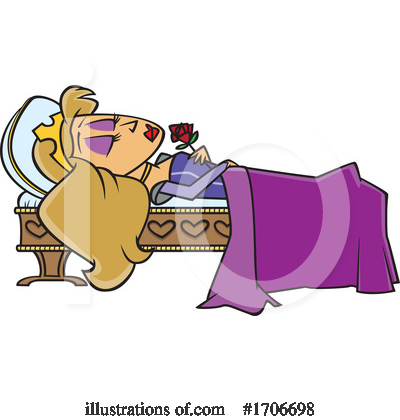 Sleeping Beauty Clipart #1706698 by toonaday