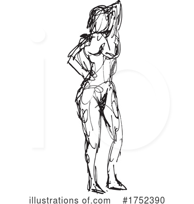 Royalty-Free (RF) Woman Clipart Illustration by patrimonio - Stock Sample #1752390