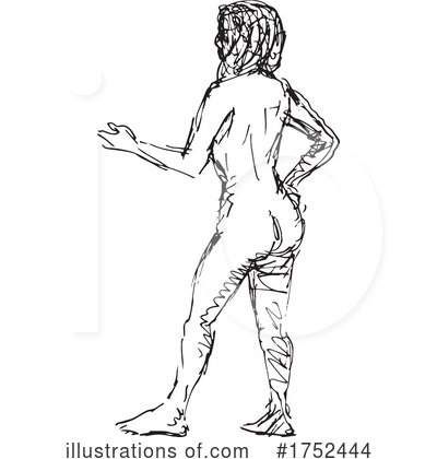 Royalty-Free (RF) Woman Clipart Illustration by patrimonio - Stock Sample #1752444