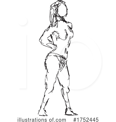 Royalty-Free (RF) Woman Clipart Illustration by patrimonio - Stock Sample #1752445