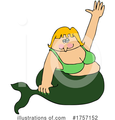 Mermaid Clipart #1757152 by djart