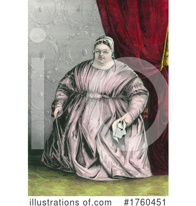 Fat Lady Clipart #1760451 by JVPD