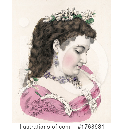 Royalty-Free (RF) Woman Clipart Illustration by JVPD - Stock Sample #1768931