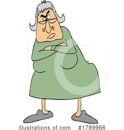 Senior Woman Clipart #1789966 by djart