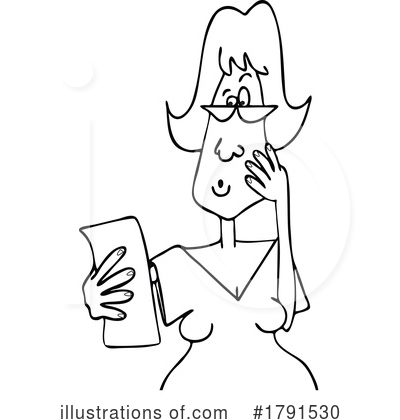 Royalty-Free (RF) Woman Clipart Illustration by djart - Stock Sample #1791530