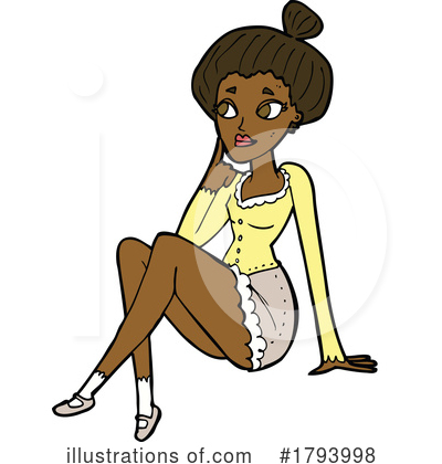 Royalty-Free (RF) Woman Clipart Illustration by lineartestpilot - Stock Sample #1793998