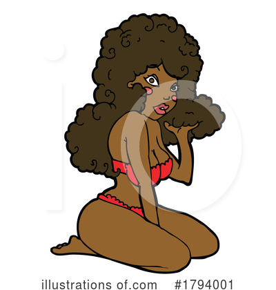 Royalty-Free (RF) Woman Clipart Illustration by lineartestpilot - Stock Sample #1794001