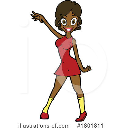 Black Woman Clipart #1801811 by lineartestpilot