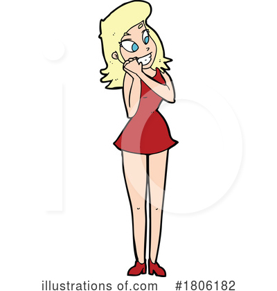 Royalty-Free (RF) Woman Clipart Illustration by lineartestpilot - Stock Sample #1806182