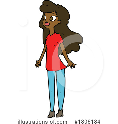 Royalty-Free (RF) Woman Clipart Illustration by lineartestpilot - Stock Sample #1806184