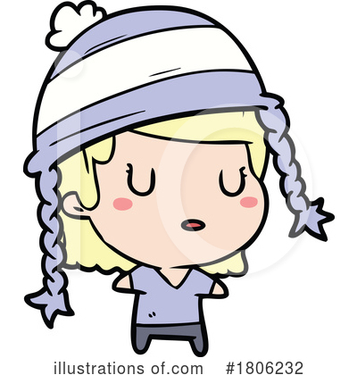 Royalty-Free (RF) Woman Clipart Illustration by lineartestpilot - Stock Sample #1806232