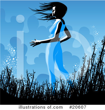 Royalty-Free (RF) Woman Clipart Illustration by Tonis Pan - Stock Sample #20607