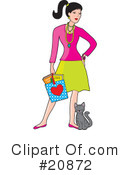 Woman Clipart #20872 by Maria Bell