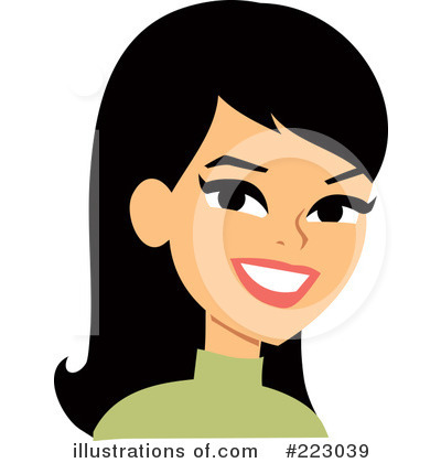 Royalty-Free (RF) Woman Clipart Illustration by Monica - Stock Sample #223039