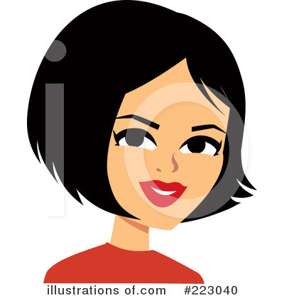 Royalty-Free (RF) Woman Clipart Illustration by Monica - Stock Sample #223040