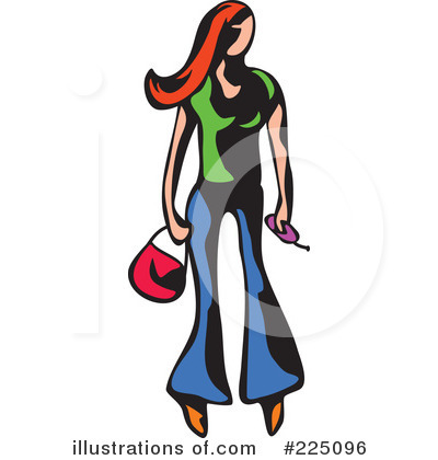 Royalty-Free (RF) Woman Clipart Illustration by Prawny - Stock Sample #225096