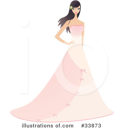Prom Dress Clipart #33873 by Melisende Vector