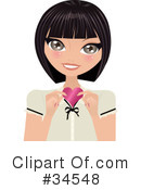 Woman Clipart #34548 by Melisende Vector