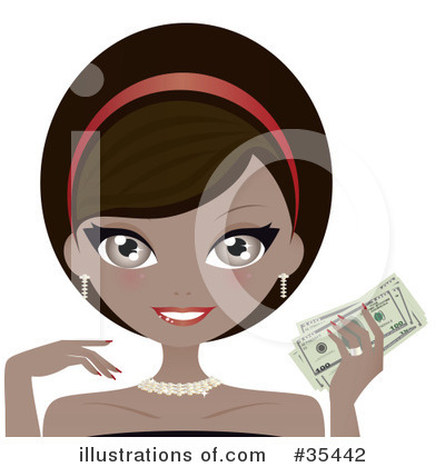 Money Clipart #35442 by Melisende Vector