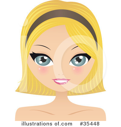 Blond Clipart #35448 by Melisende Vector