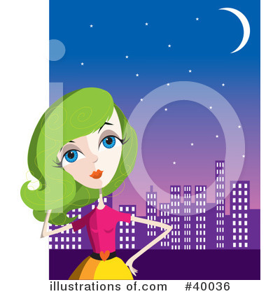 Beauty Clipart #40036 by Maria Bell
