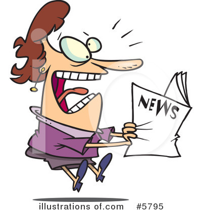 News Clipart #5795 by toonaday