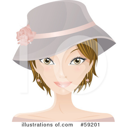 Royalty-Free (RF) Woman Clipart Illustration by Melisende Vector - Stock Sample #59201