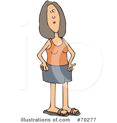 Royalty-Free (RF) Woman Clipart Illustration by djart - Stock Sample #70277