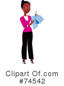 Woman Clipart #74542 by Monica