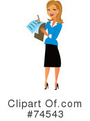 Woman Clipart #74543 by Monica