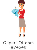Woman Clipart #74546 by Monica
