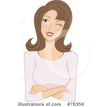 Royalty-Free (RF) Woman Clipart Illustration by BNP Design Studio - Stock Sample #76356