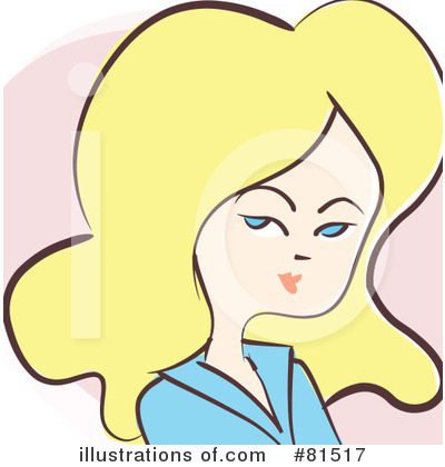 Royalty-Free (RF) Woman Clipart Illustration by PlatyPlus Art - Stock Sample #81517