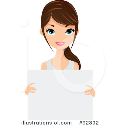 Royalty-Free (RF) Woman Clipart Illustration by Melisende Vector - Stock Sample #92302