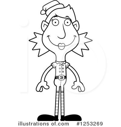 Royalty-Free (RF) Woman Elf Clipart Illustration by Cory Thoman - Stock Sample #1253269