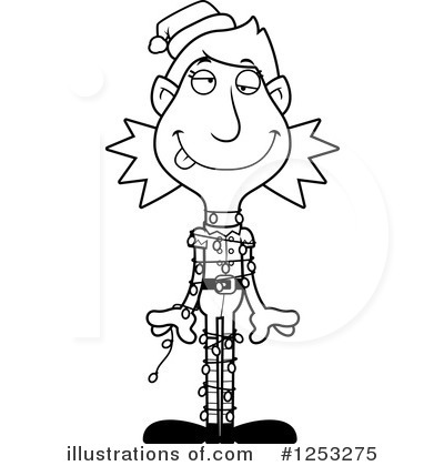 Royalty-Free (RF) Woman Elf Clipart Illustration by Cory Thoman - Stock Sample #1253275
