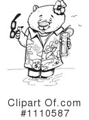 Wombat Clipart #1110587 by Dennis Holmes Designs